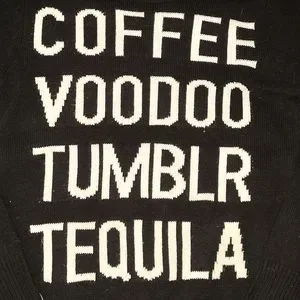 Killstar Sweaters Killstar Coffee Voodoo Tumblr Tequila